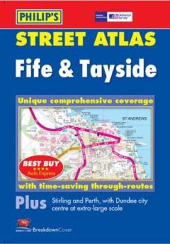Paperback Street Atlas Fife & Tayside Book