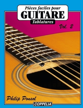 Paperback Pièces faciles pour Guitare Vol. 2 [French] Book