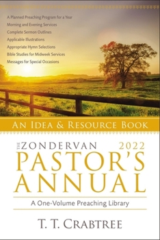 Paperback The Zondervan 2022 Pastor's Annual: An Idea and Resource Book