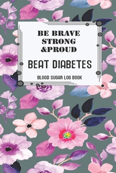 Paperback Blood Sugar Log: Life Is Sweeter With Less Sugar Diabetic Health Reading Glucose Tracker Log Book Journal Book