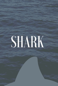 Paperback Shark: Animal, Nature, Notebook, Journal, Diary (110 Pages, Blank, 6 x 9) Book