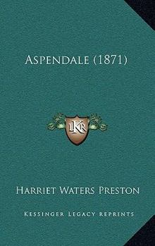 Paperback Aspendale (1871) Book