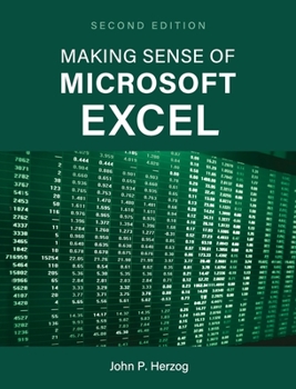 Hardcover Making Sense of Microsoft Excel Book