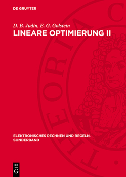 Hardcover Lineare Optimierung II [German] Book