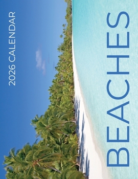 Paperback Beaches Calendar 2026 Book