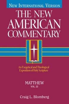 Hardcover Matthew: An Exegetical and Theological Exposition of Holy Scripture Volume 22 Book