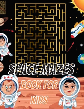 Paperback Space Mazes Book For Kids Book