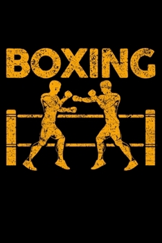 Paperback Boxing: Lined A5 Notebook for Martial Arts Journal Book
