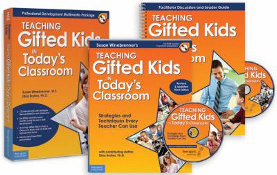 Paperback Teaching Gifted Kids in Today's Classroom Professional Development Multimedia Package Book