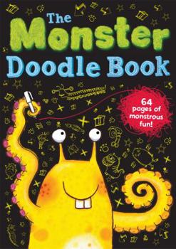 Paperback The Monster Doodle Book (Monster Books) Book