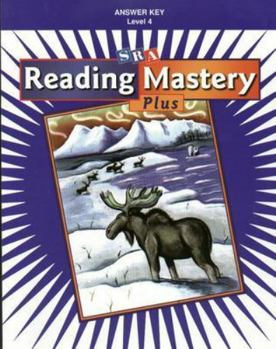 Hardcover Reading Mastery Plus Grade 4, Additional Answer Key Book