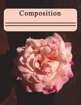 Paperback Pink Rose Composition Book