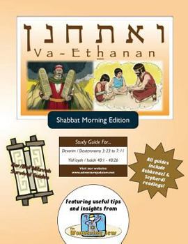 Paperback Bar/Bat Mitzvah Survival Guides: Va-Ethanan (Shabbat am) Book