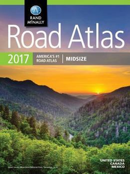 Paperback Rand McNally 2017 Road Atlas Midsize Book