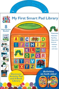 Hardcover World of Eric Carle: Electronic Activity Pad and 8-Book Library [With Battery] Book