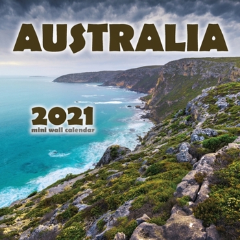 Paperback Australia 2021 Mini Wall Calendar Book