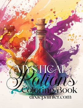 Paperback Mystical Potions Coloring Book