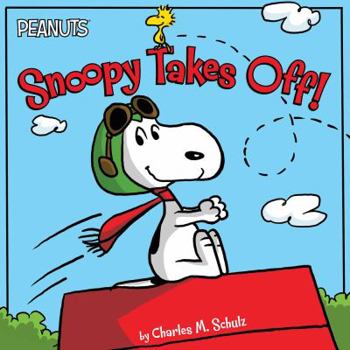 Paperback Snoopy Takes Off! Book