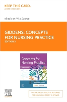 Printed Access Code Concepts for Nursing Practice Elsevier eBook on Vitalsource (Retail Access Card): Concepts for Nursing Practice Elsevier eBook on Vitalsource (Retail Book