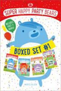 Super Happy Party Bears Boxed Set #1: Gnawing Around; Knock Knock on Wood; Staying a Hive; Going Nuts - Book  of the Super Happy Party Bears