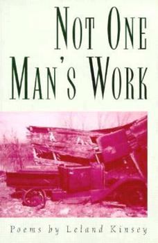 Hardcover Not One Man's Work Book