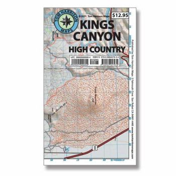 Kings Canyon High Country Map