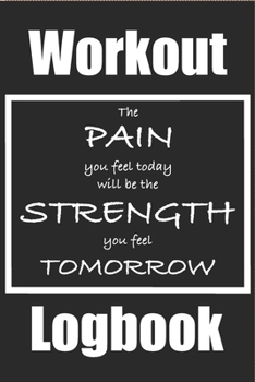 Paperback Workout Log Book