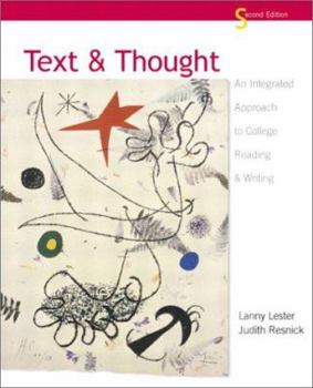 Paperback Text and Thought: An Integrated Approach to College Reading and Writing Book