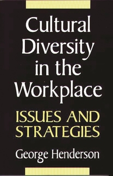 Paperback Cultural Diversity in the Workplace: Issues and Strategies Book