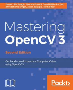 Paperback Mastering OpenCV 3 Book