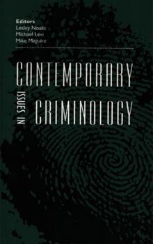 Paperback Contemporary Issues in Criminology Book
