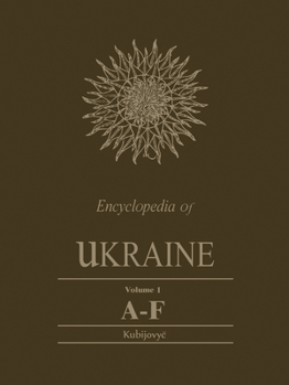 Paperback Encyclopedia of Ukraine, Volume I: A-F plus Map and Gazetteer Book