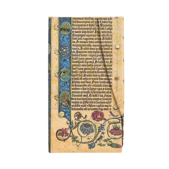 Misc. Genesis Slim Lined Hardcover Journal, 176pg, 85gsm by Paperblanks (Gutenberg Bible) Book