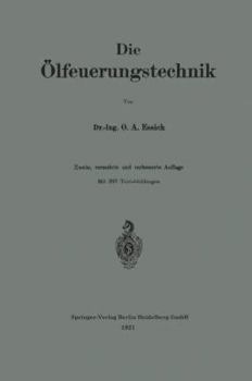 Paperback Die Ölfeuerungstechnik [German] Book