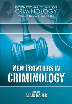 Paperback New Frontiers in Criminology Book