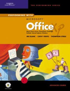 Spiral-bound Performing with Microsoft Office XP: Advanced Course Book