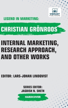 Hardcover Internal Marketing, Research Approach, And Other Works Book