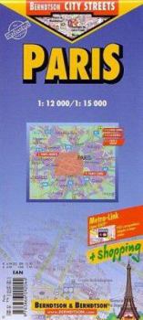 Paris Laminated Map (B&B)