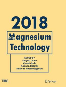 Hardcover Magnesium Technology 2018 Book