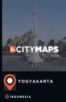 Paperback City Maps Yogyakarta Indonesia Book