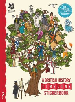 Paperback The What on Earth? Stickerbook Timeline of British History Book