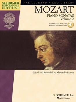 Paperback Mozart Piano Sonatas, Volume 2 - Schirmer Performance Editions with Recorded Performances Book