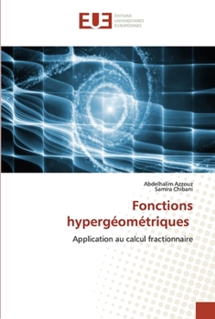 Paperback Fonctions hypergéométriques [French] Book