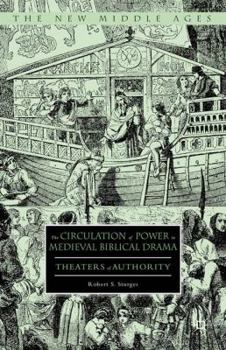 Hardcover The Circulation of Power in Medieval Biblical Drama: Theaters of Authority Book