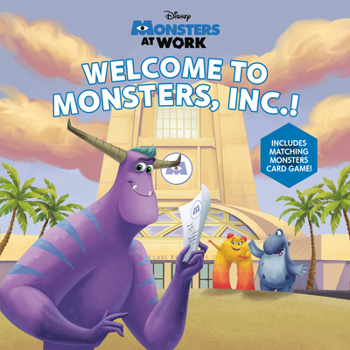 Paperback Welcome to Monsters, Inc.! (Disney Monsters at Work) Book