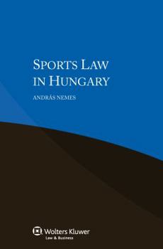 Paperback Sports Law in Hungary Book