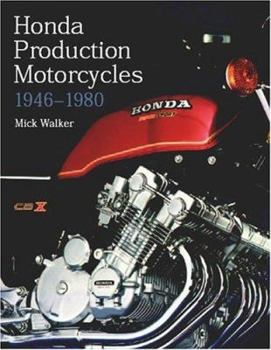 Hardcover Honda Production Motorcycles 1946-1980 Book