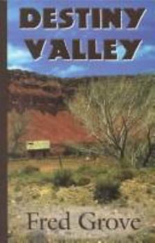 Hardcover Destiny Valley: A Western Story (Five Star First Edition Western Series) Book