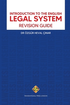Paperback Introduction to the English Legal System: Revision Guide Book
