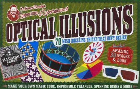 Paperback Professor Murphy's Optical Illusions Book